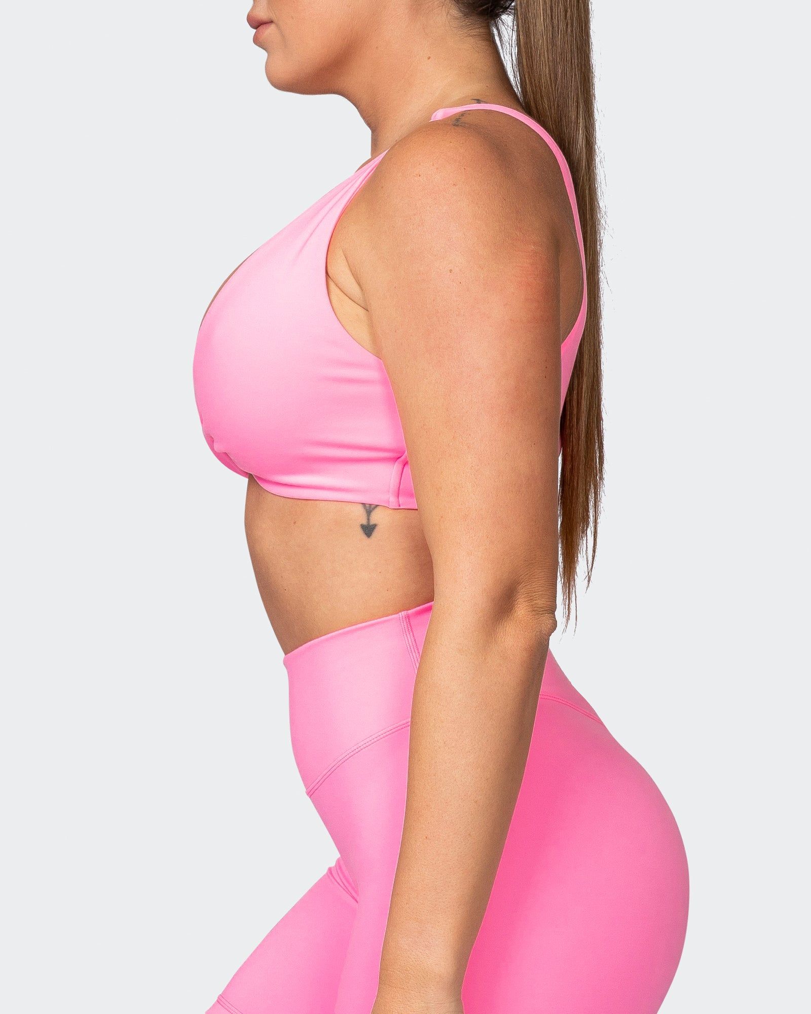 Demi Bralette - Shocking Pink sold by Muscle Nation product image thumbnail 4