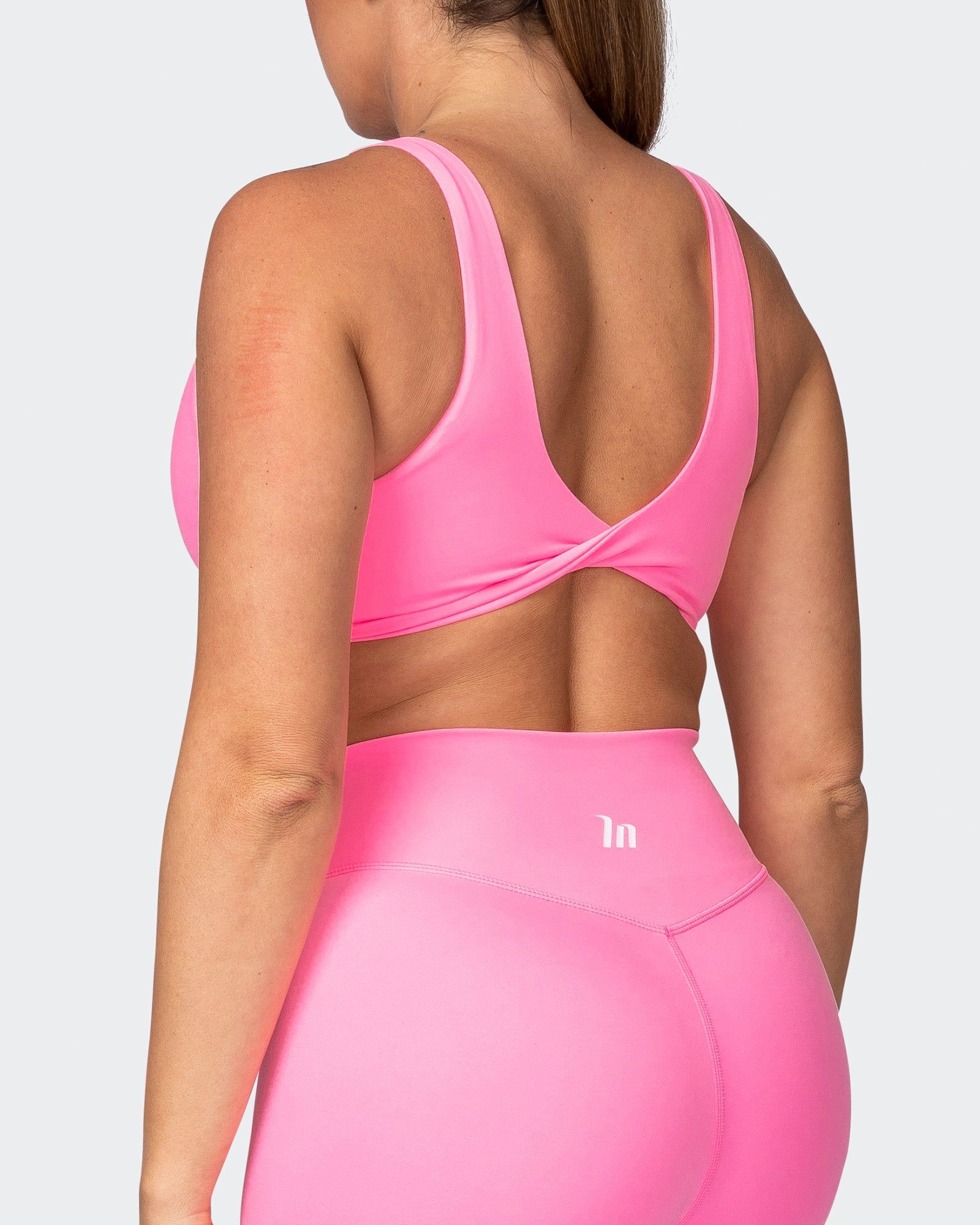 Demi Bralette - Shocking Pink sold by Muscle Nation product image thumbnail 5