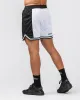Fadeaway 5'' Basketball Shorts - White /Black sold by Muscle Nation