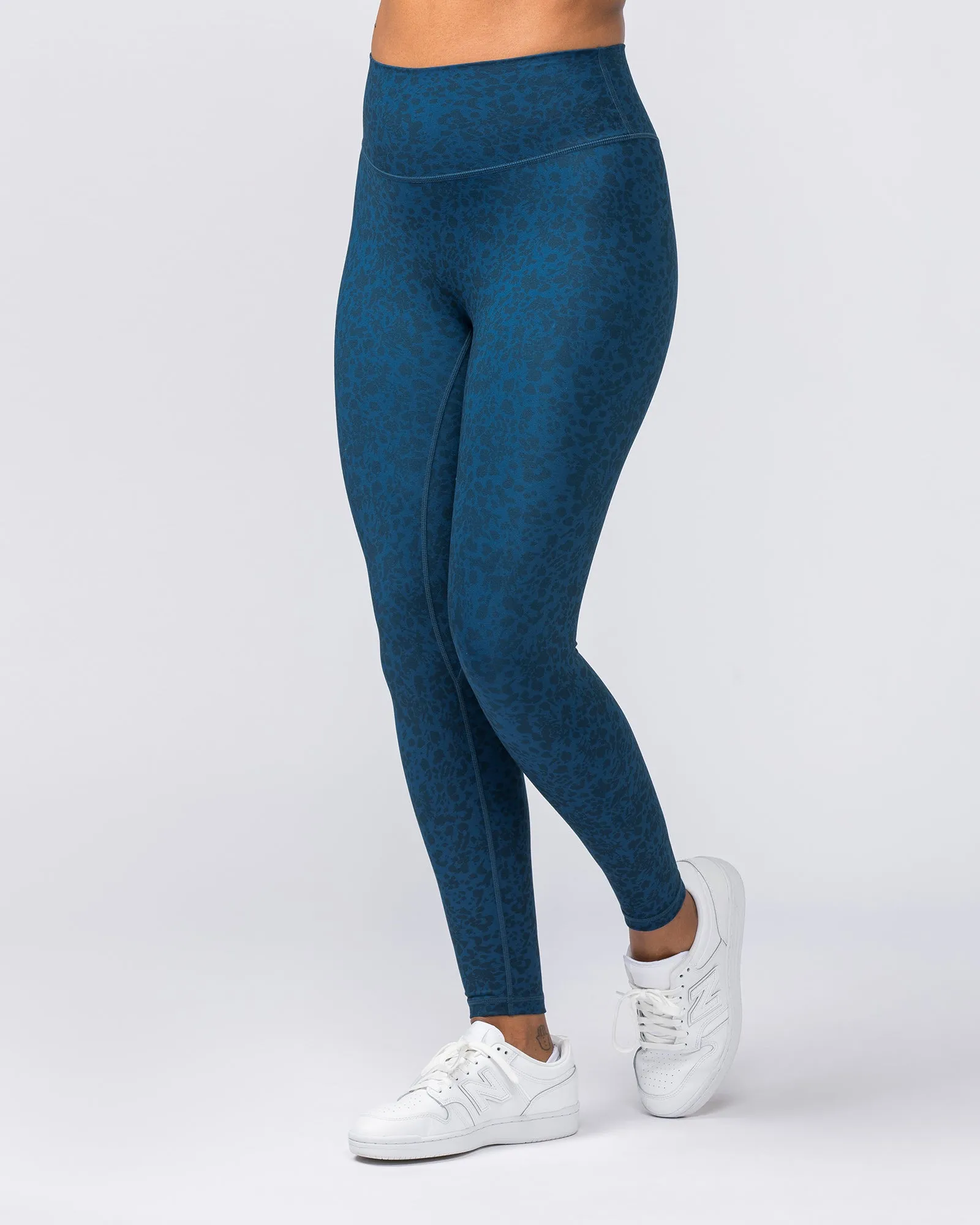 Zero Rise Everyday Ankle Length Leggings - Pacific Abstract Print sold by Muscle Nation product image thumbnail 3