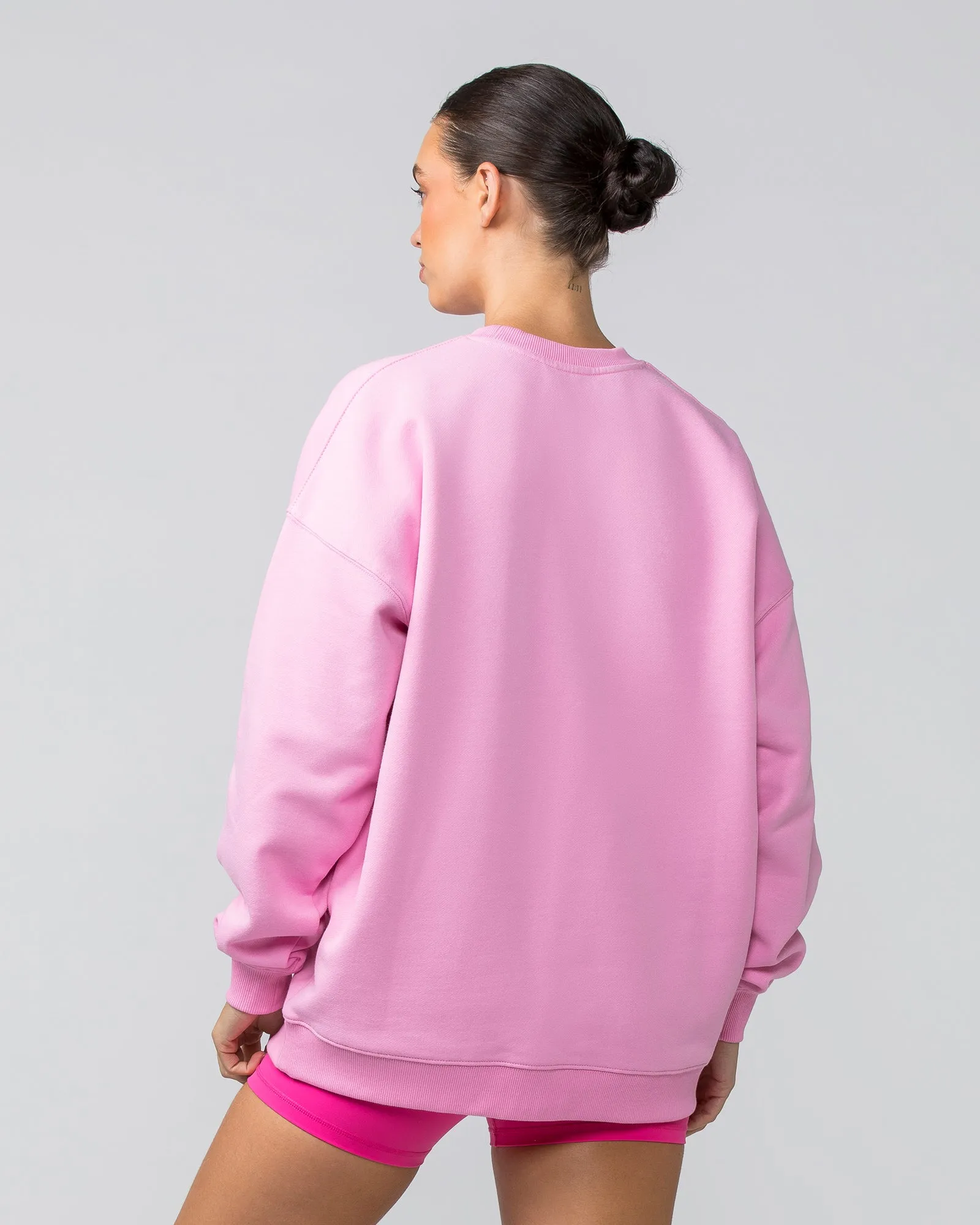 Weekend Oversized Pullover - Pink Frosting sold by Muscle Nation product image thumbnail 4
