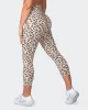 Signature Scrunch 7/8 Leggings - Cheetah Print sold by Muscle Nation