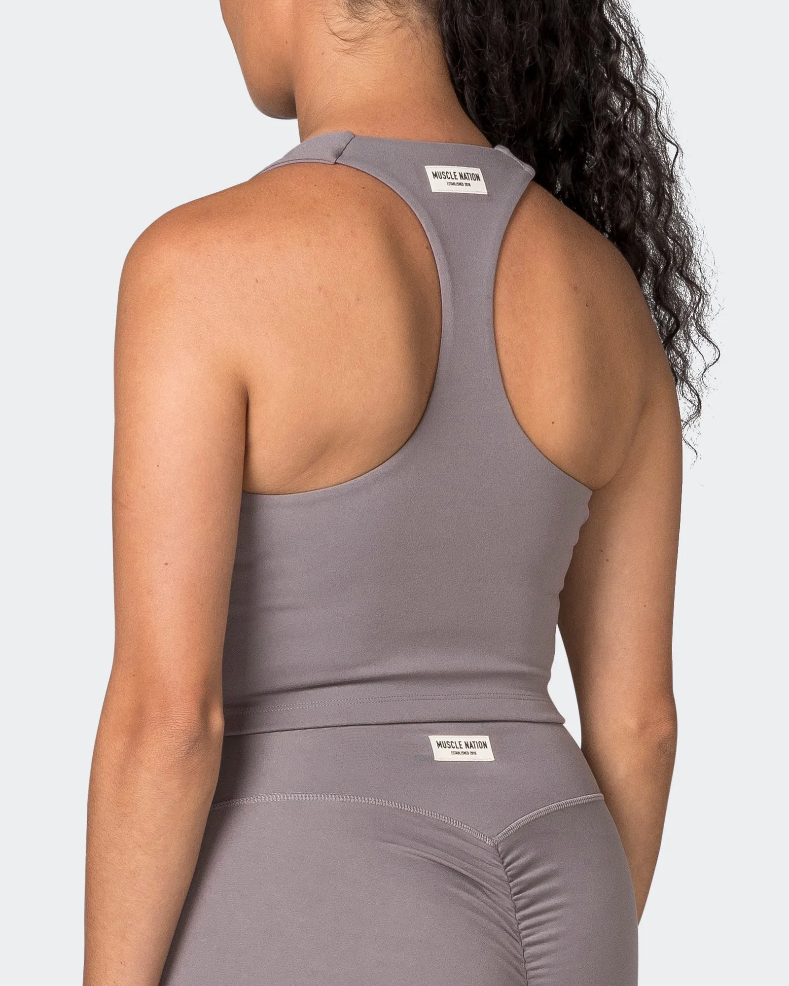 Dual Tank - Pearl Grey sold by Muscle Nation product image thumbnail 5