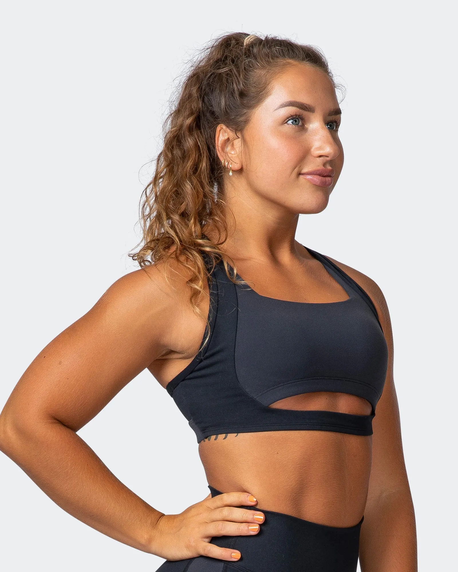 Sizzle Bra - Black sold by Muscle Nation