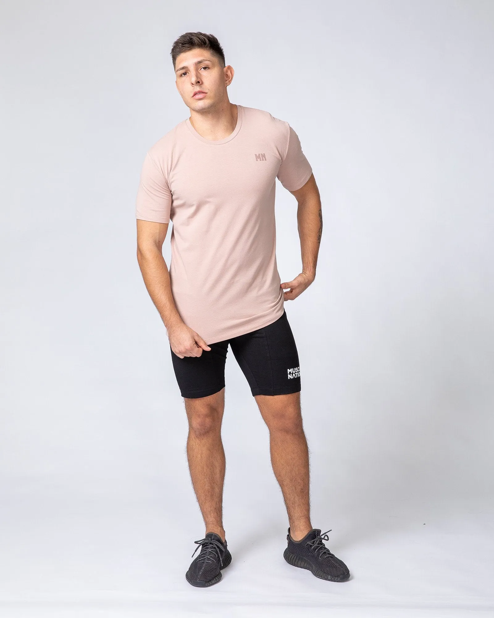 Classic MN Tee - Mahogany Rose sold by Muscle Nation product image thumbnail 5