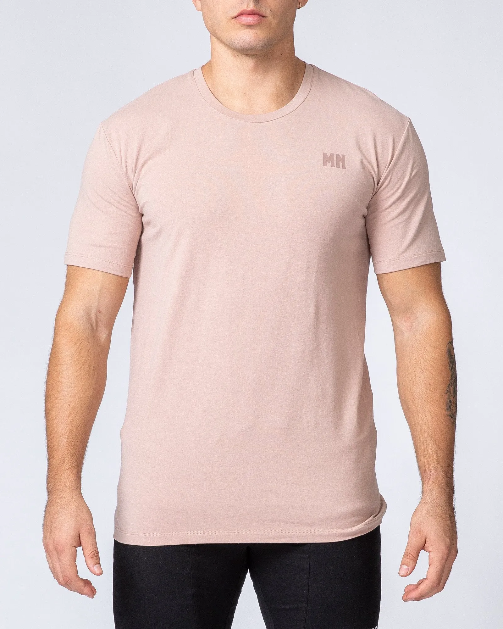 Classic MN Tee - Mahogany Rose sold by Muscle Nation product image thumbnail 3