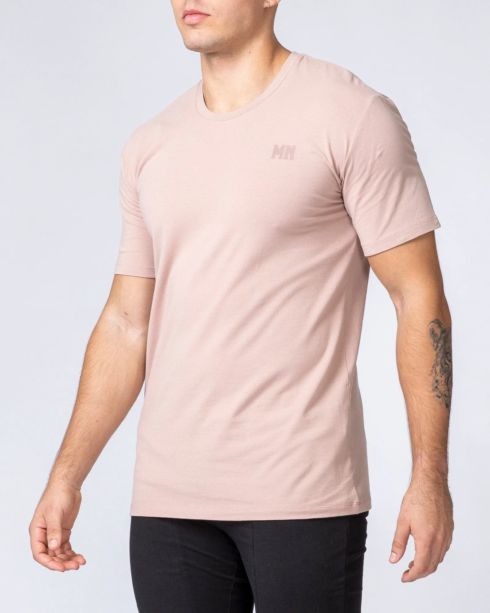 Classic MN Tee - Mahogany Rose sold by Muscle Nation product image thumbnail 4