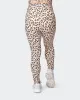 Maternity Superior Squat Pocket Leggings - Cheetah Print sold by Muscle Nation