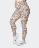 Maternity Superior Squat Pocket Leggings - Cheetah Print sold by Muscle Nation