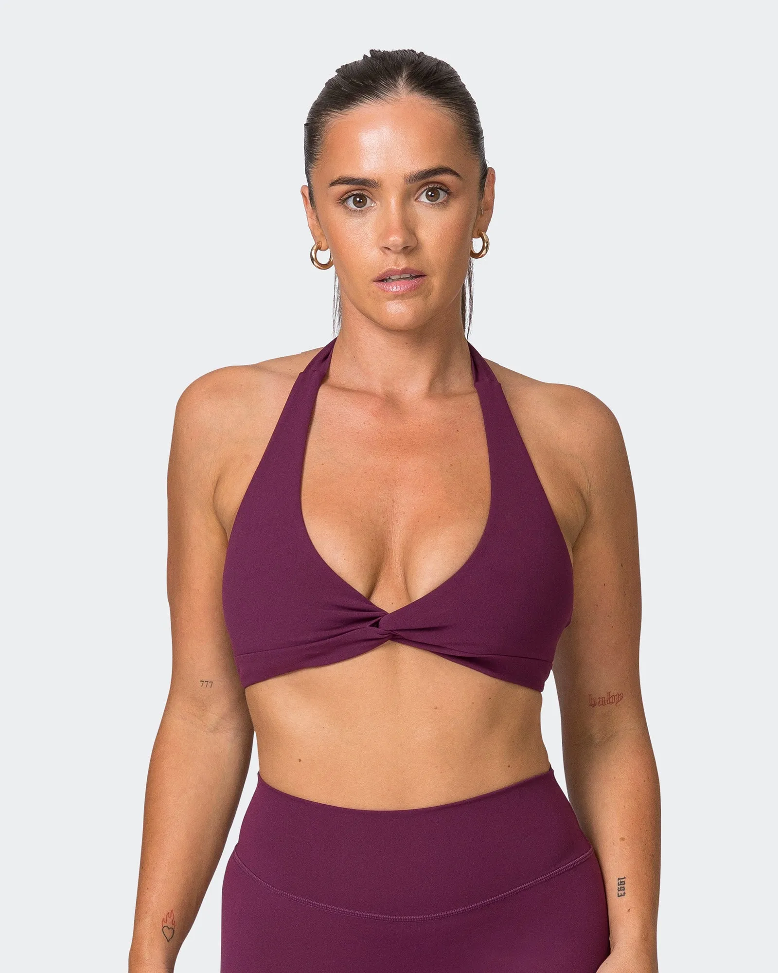Hype Halter Bralette - Nectar sold by Muscle Nation