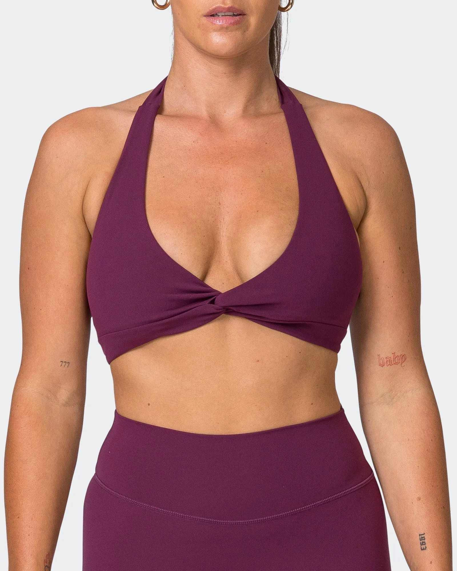 Hype Halter Bralette - Nectar sold by Muscle Nation product image thumbnail 2