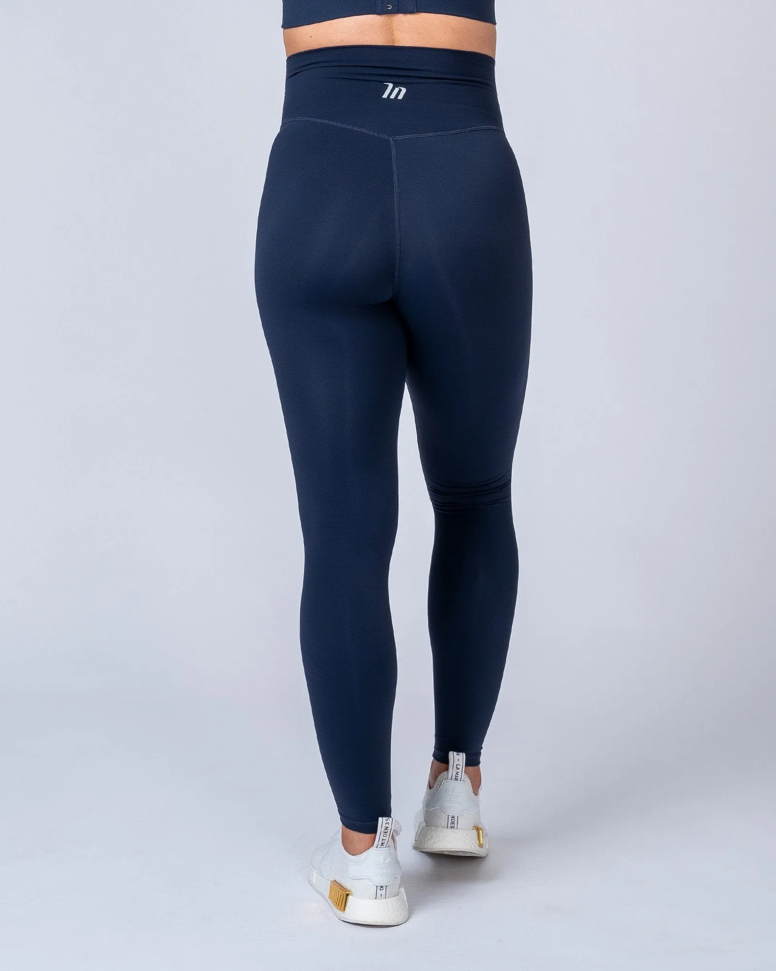 Maternity Leggings - Navy sold by Muscle Nation product image thumbnail 2
