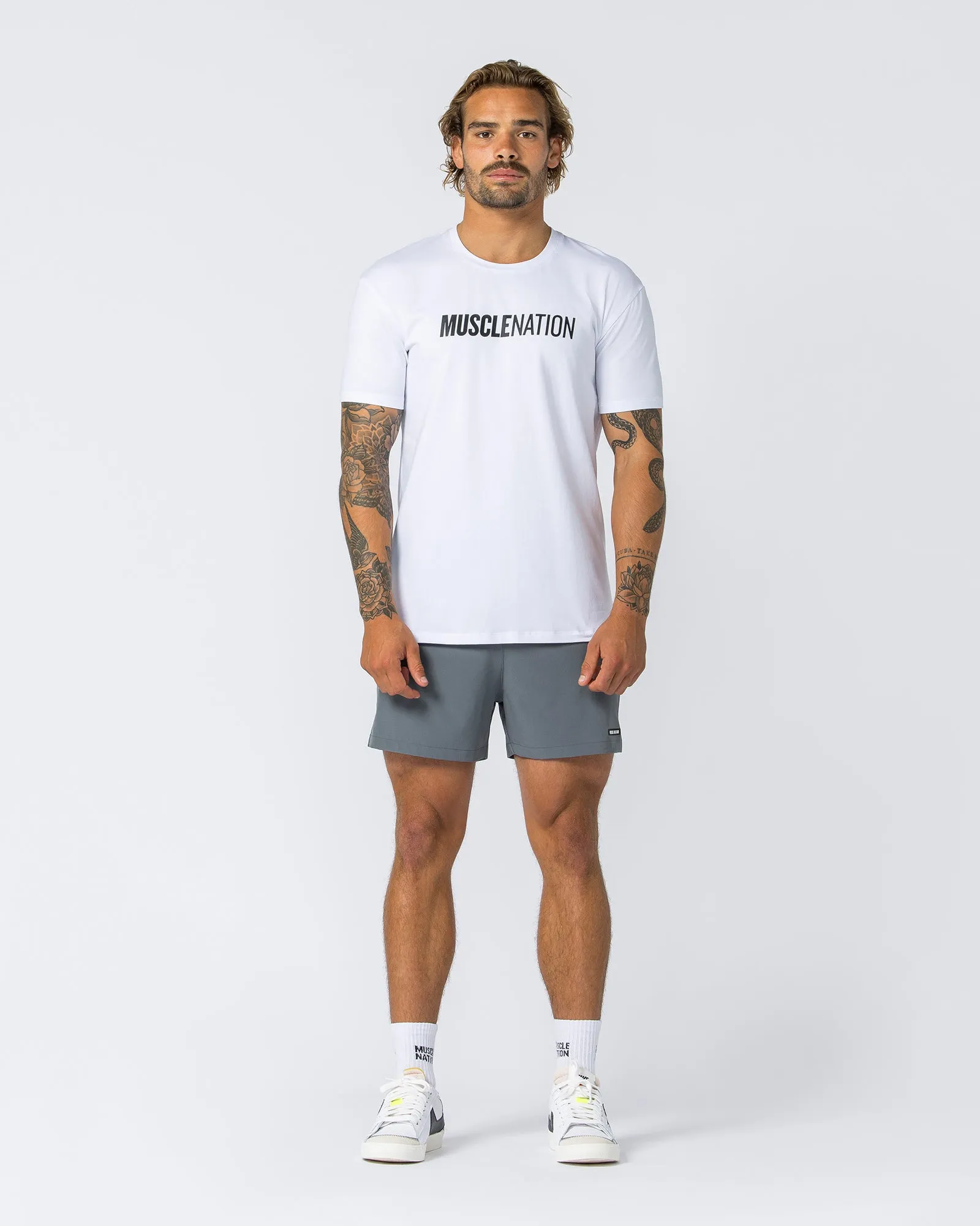 Strike Tee - White sold by Muscle Nation product image thumbnail 5