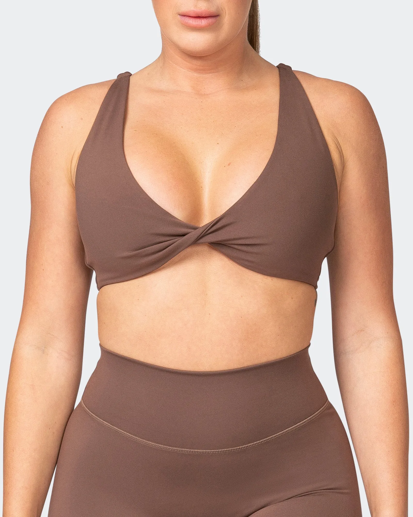 Demi Bralette - Fudge sold by Muscle Nation product image thumbnail 2
