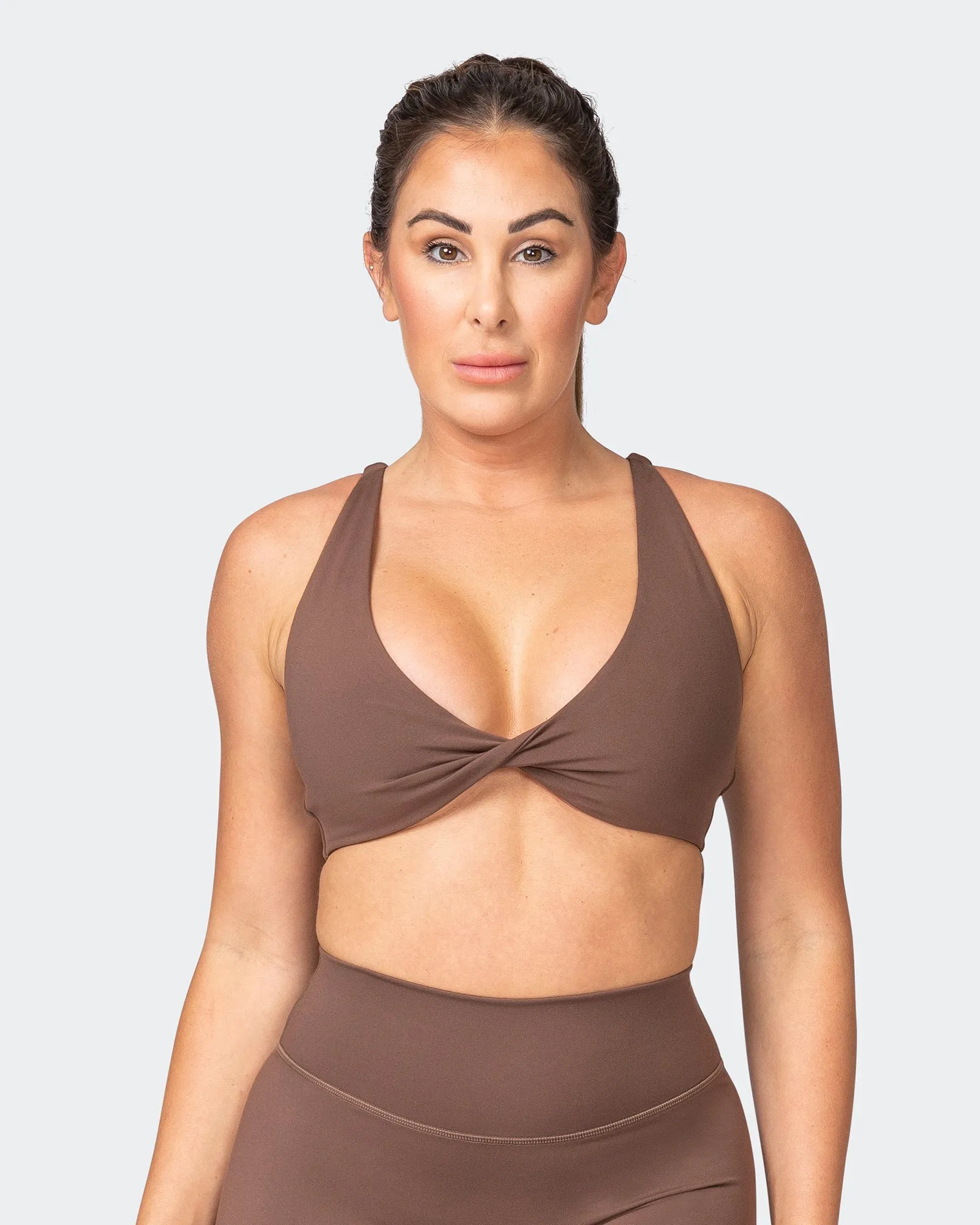 Demi Bralette - Fudge sold by Muscle Nation