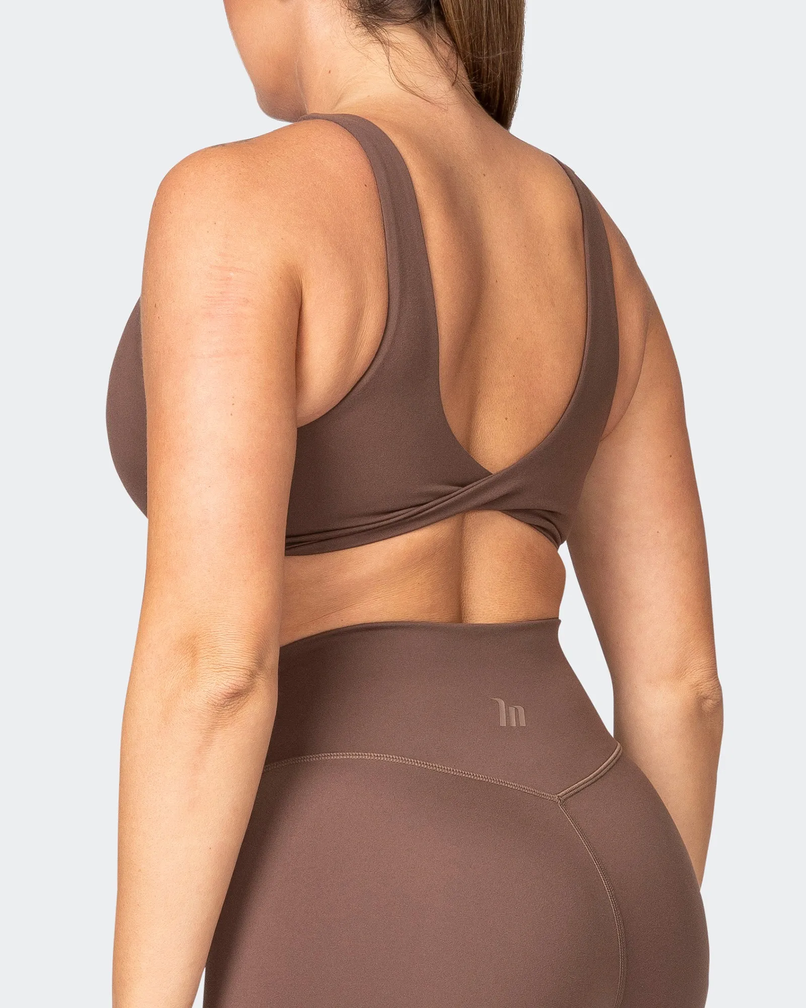 Demi Bralette - Fudge sold by Muscle Nation product image thumbnail 5