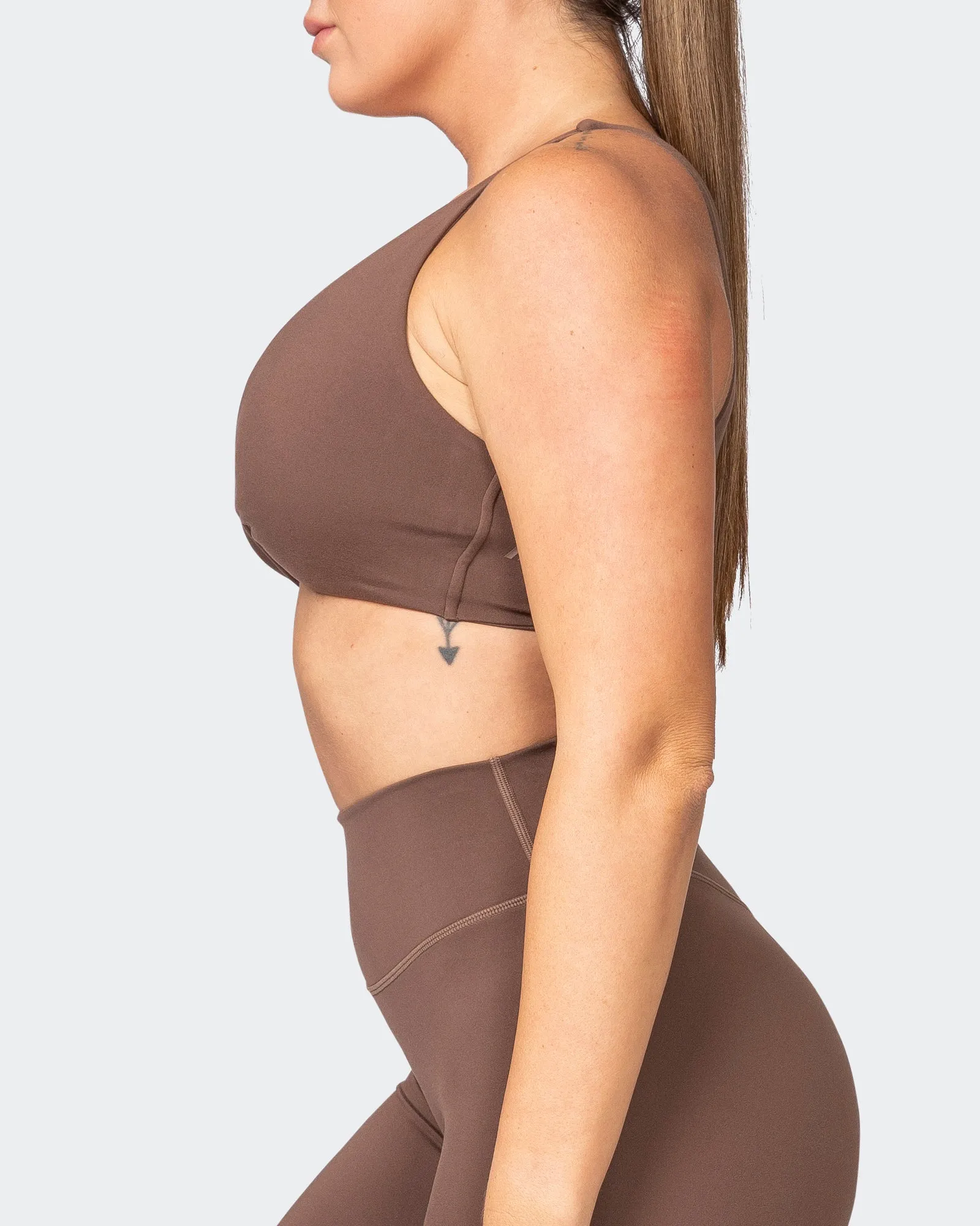 Demi Bralette - Fudge sold by Muscle Nation product image thumbnail 4