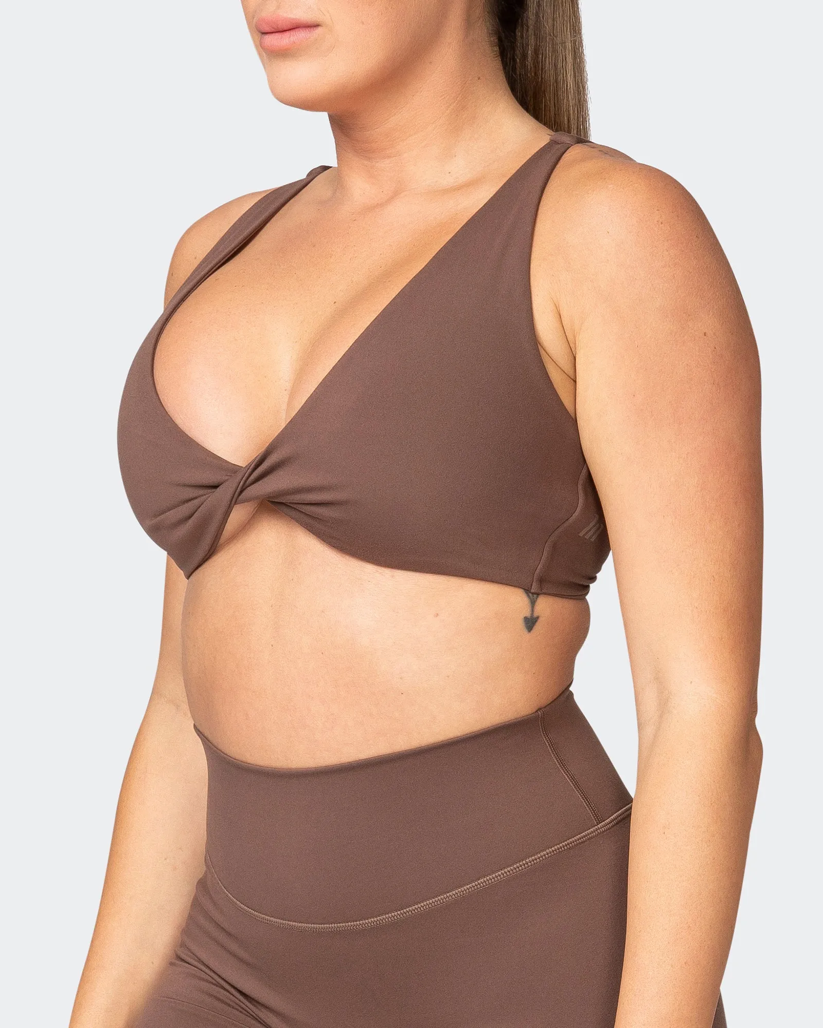 Demi Bralette - Fudge sold by Muscle Nation product image thumbnail 3