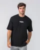 Classic Oversized Tee - Black sold by Muscle Nation