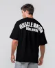 Classic Oversized Tee - Black sold by Muscle Nation