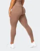 Seamless Full Length Leggings - Biscuit sold by Muscle Nation