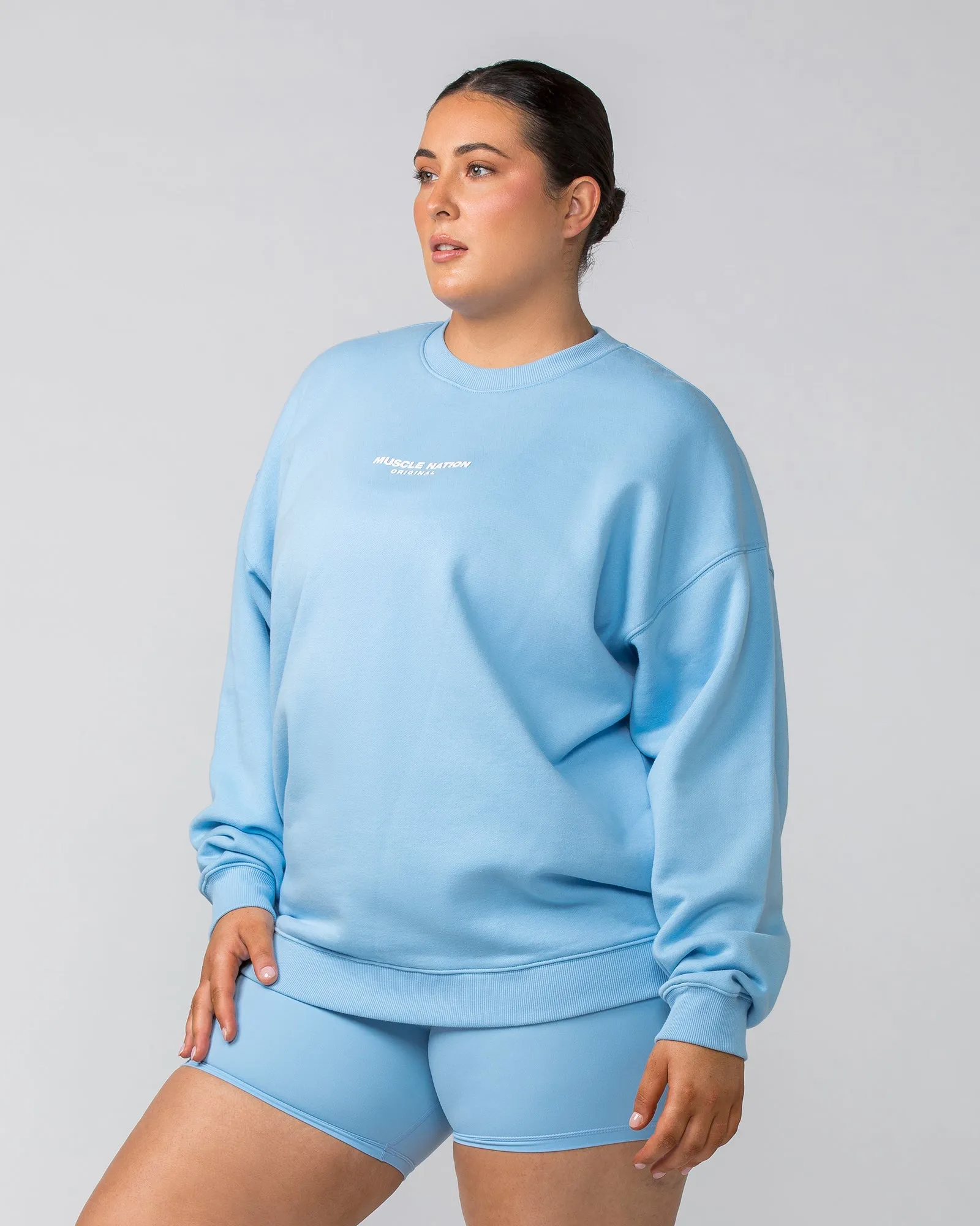 Weekend Oversized Pullover - Skyride sold by Muscle Nation product image thumbnail 2