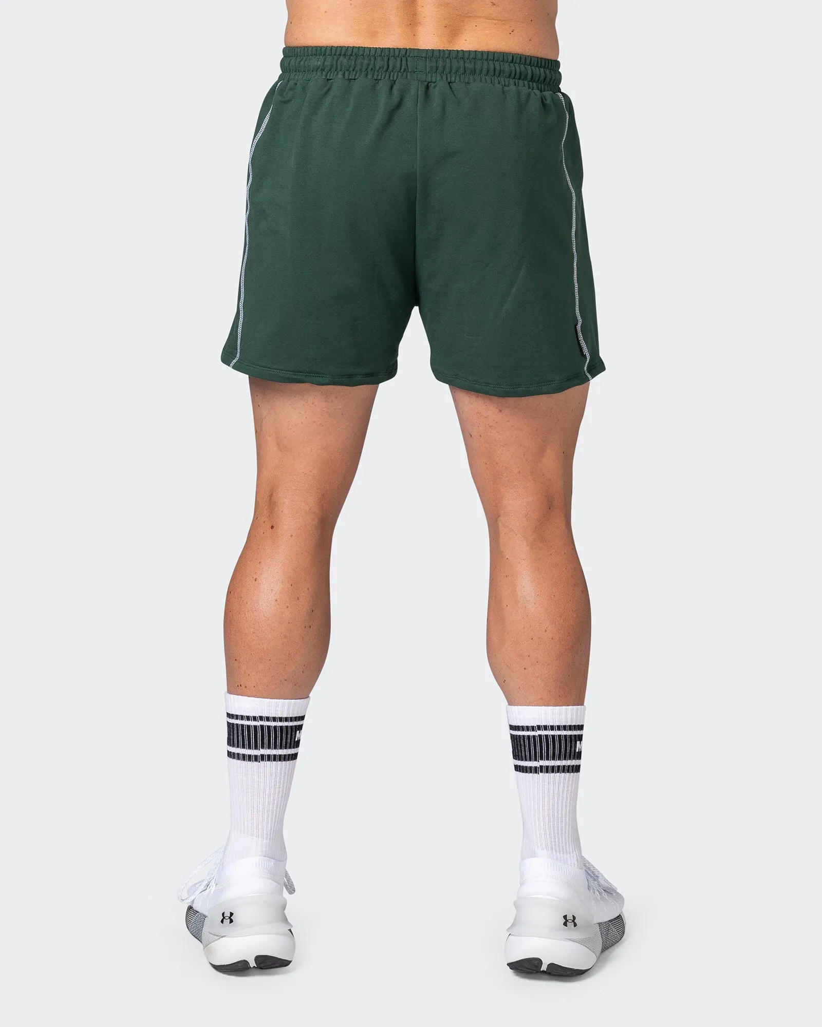 Classic Squat Shorts - Hunter Green sold by Muscle Nation product image thumbnail 5