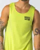 H Back Tank - Washed Cyber Lime sold by Muscle Nation