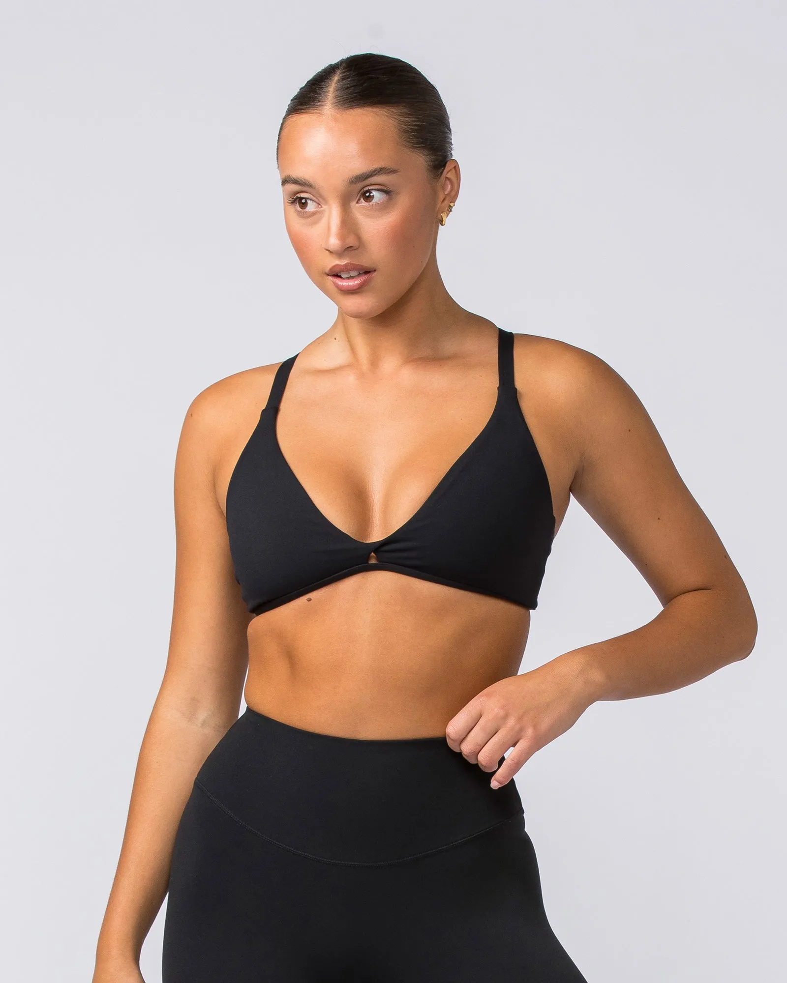 Aurora Bralette - Black sold by Muscle Nation