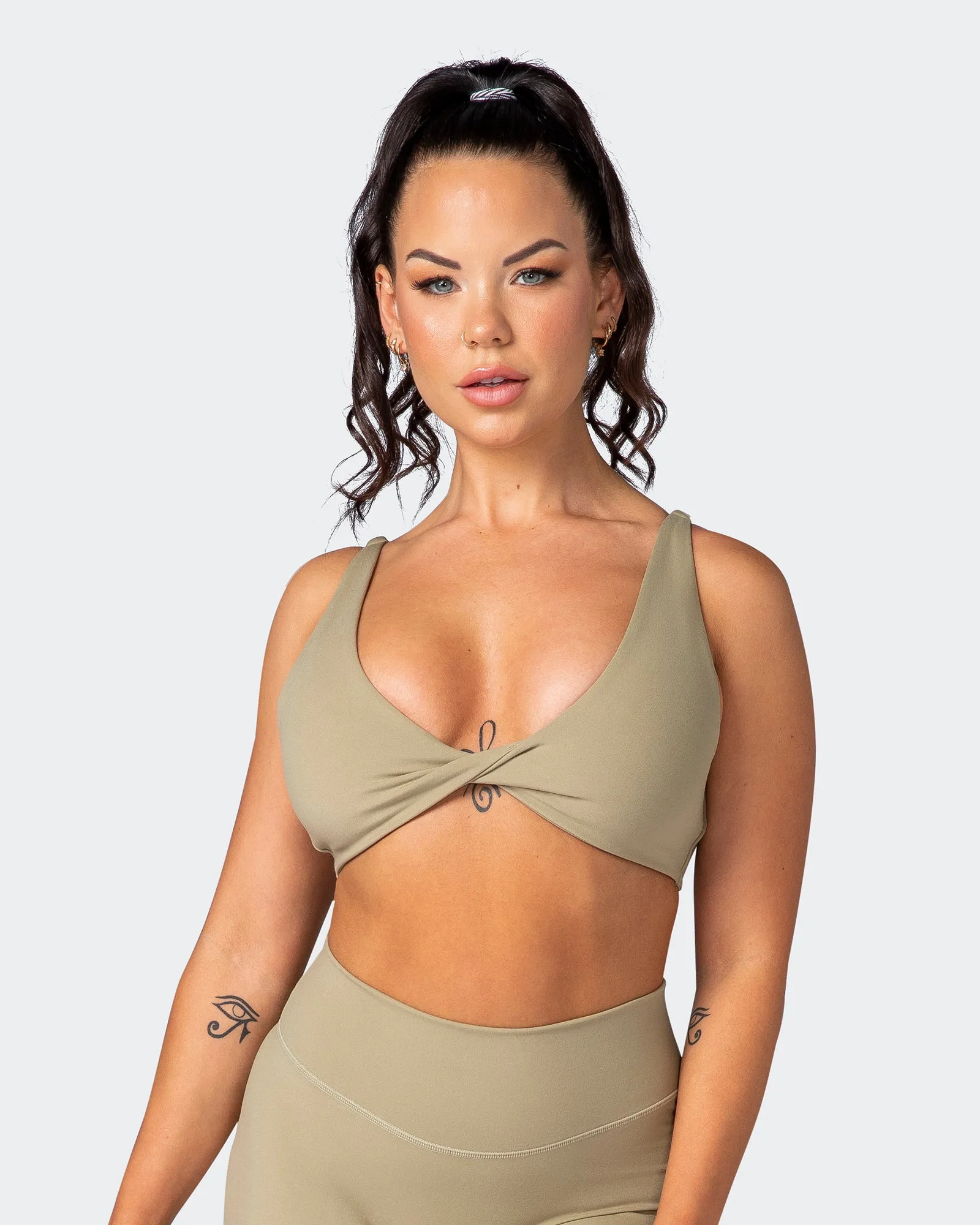 Demi Bralette - Sea Kelp sold by Muscle Nation