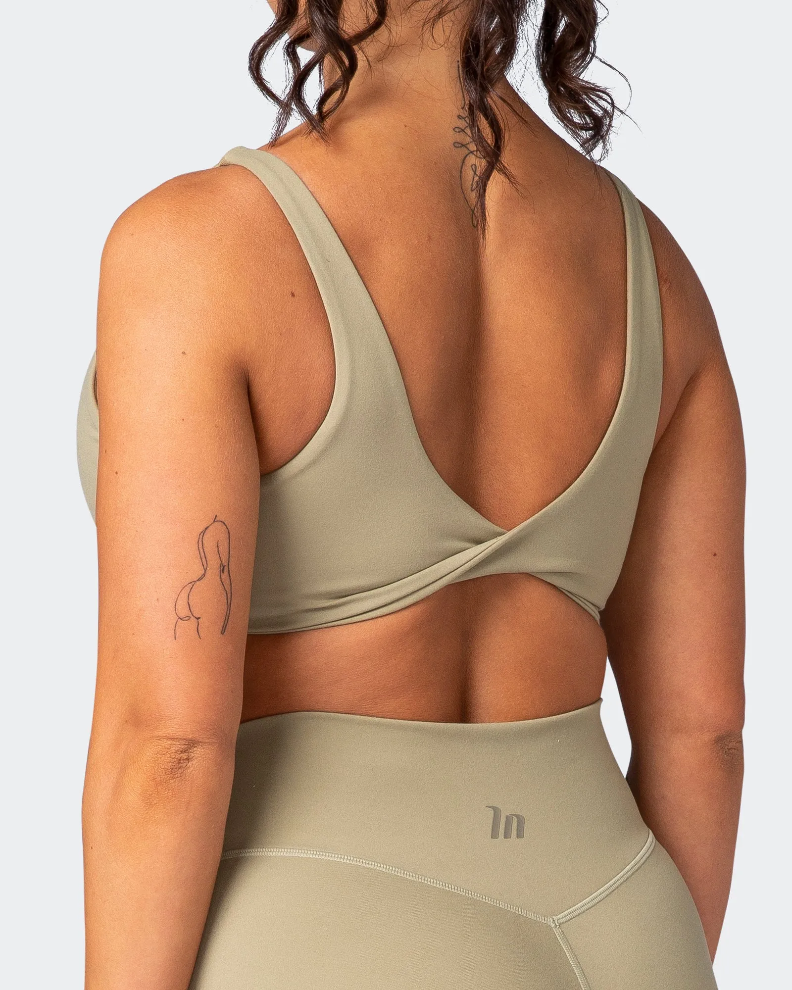 Demi Bralette - Sea Kelp sold by Muscle Nation product image thumbnail 5