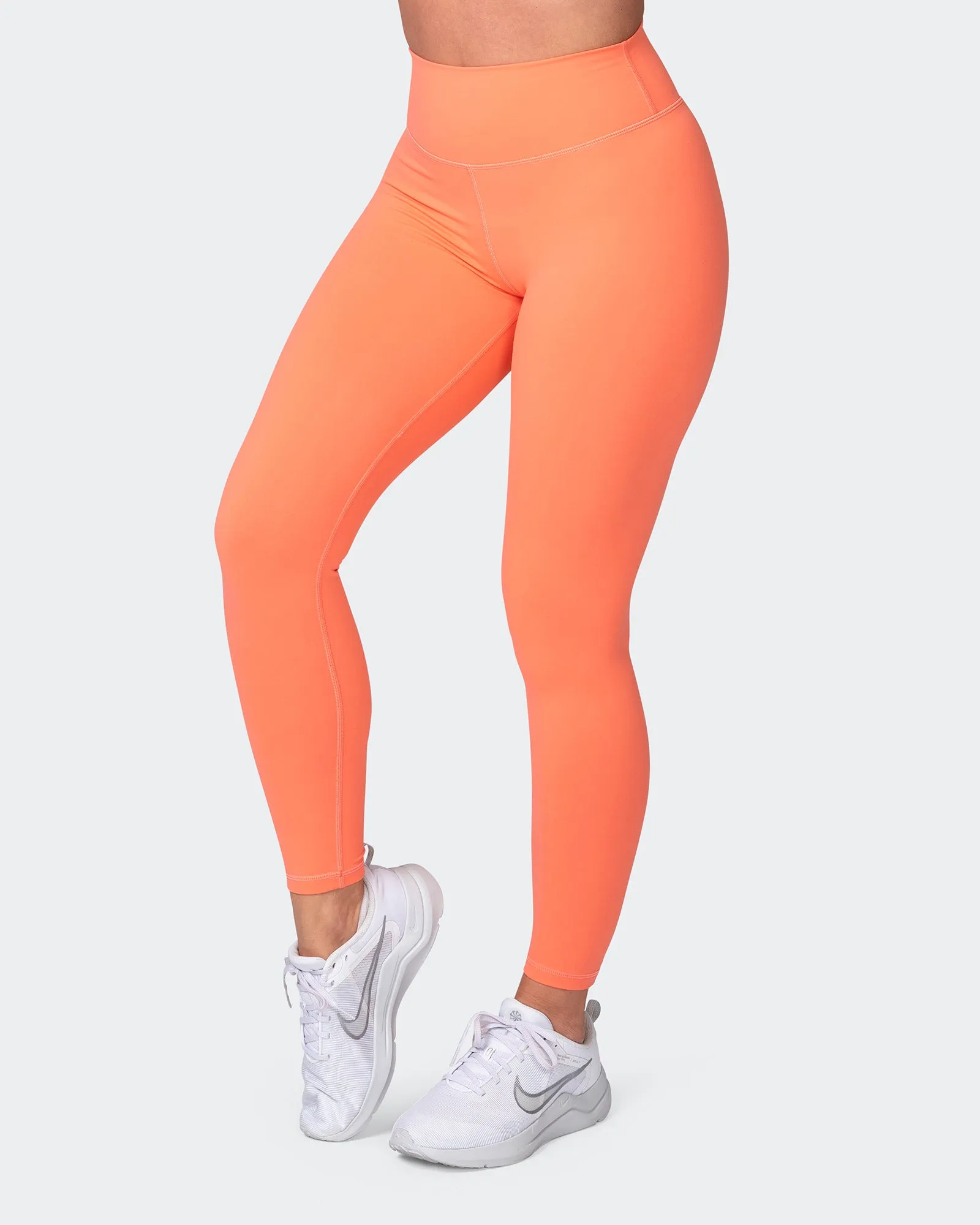 Signature Scrunch Ankle Length Leggings - Hot Coral sold by Muscle Nation product image thumbnail 3