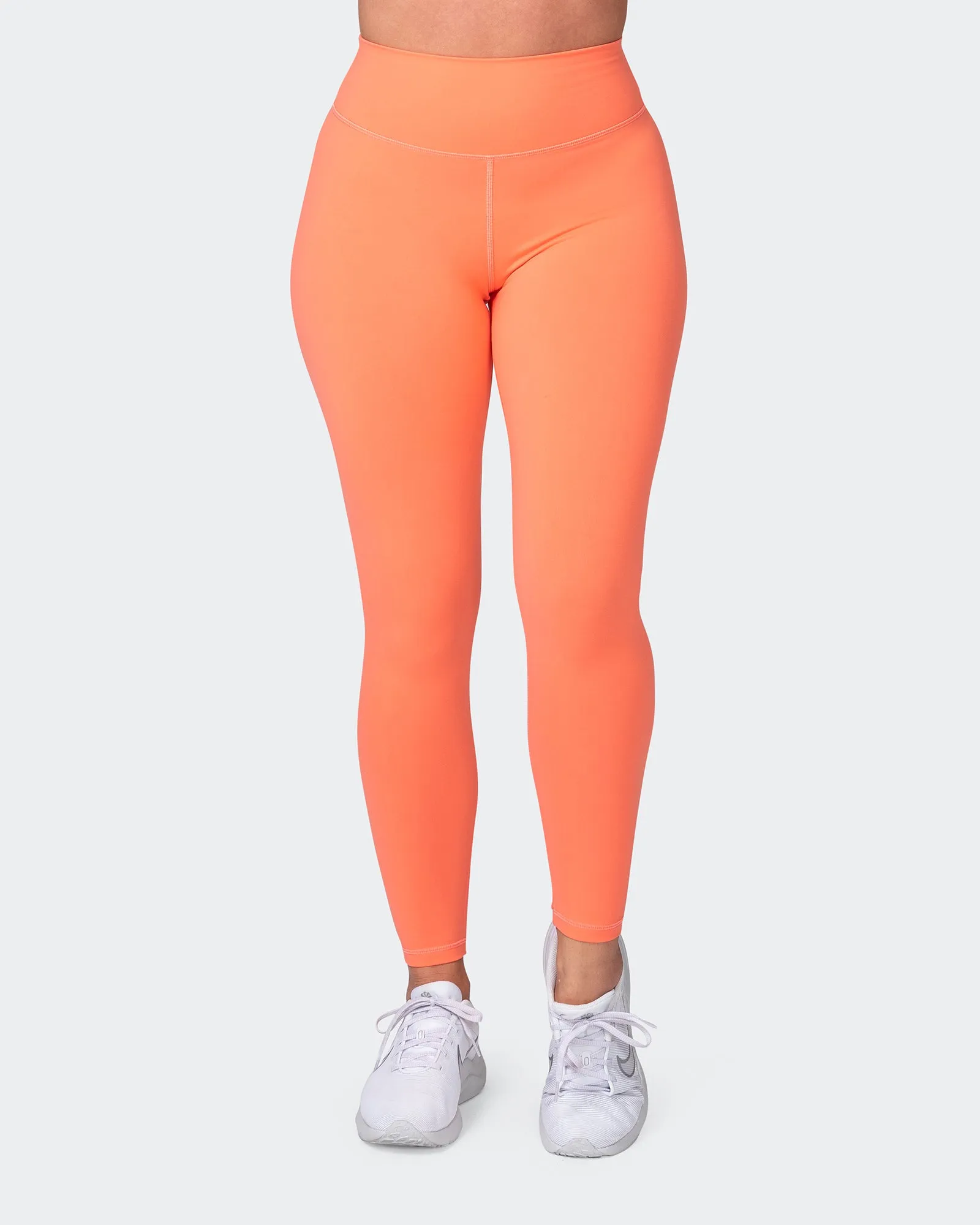 Signature Scrunch Ankle Length Leggings - Hot Coral sold by Muscle Nation product image thumbnail 2