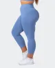 Signature Scrunch 7/8 Leggings - Powder Blue sold by Muscle Nation
