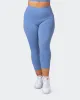 Signature Scrunch 7/8 Leggings - Powder Blue sold by Muscle Nation