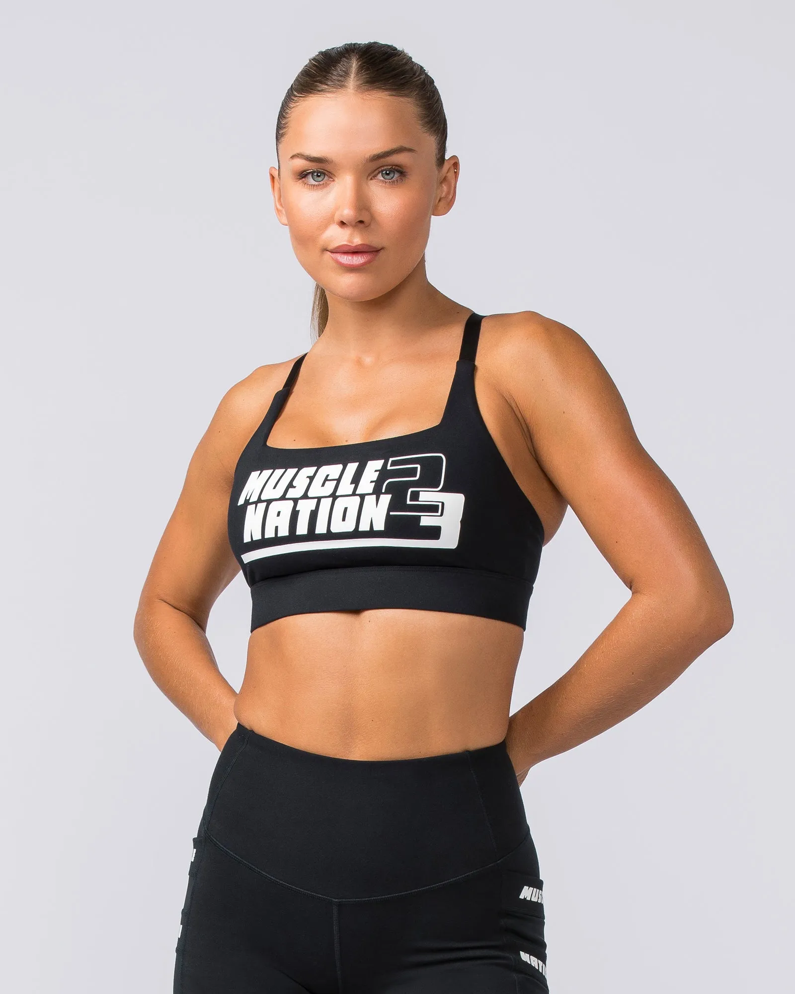 Ignite Bra - Black sold by Muscle Nation product image thumbnail 2