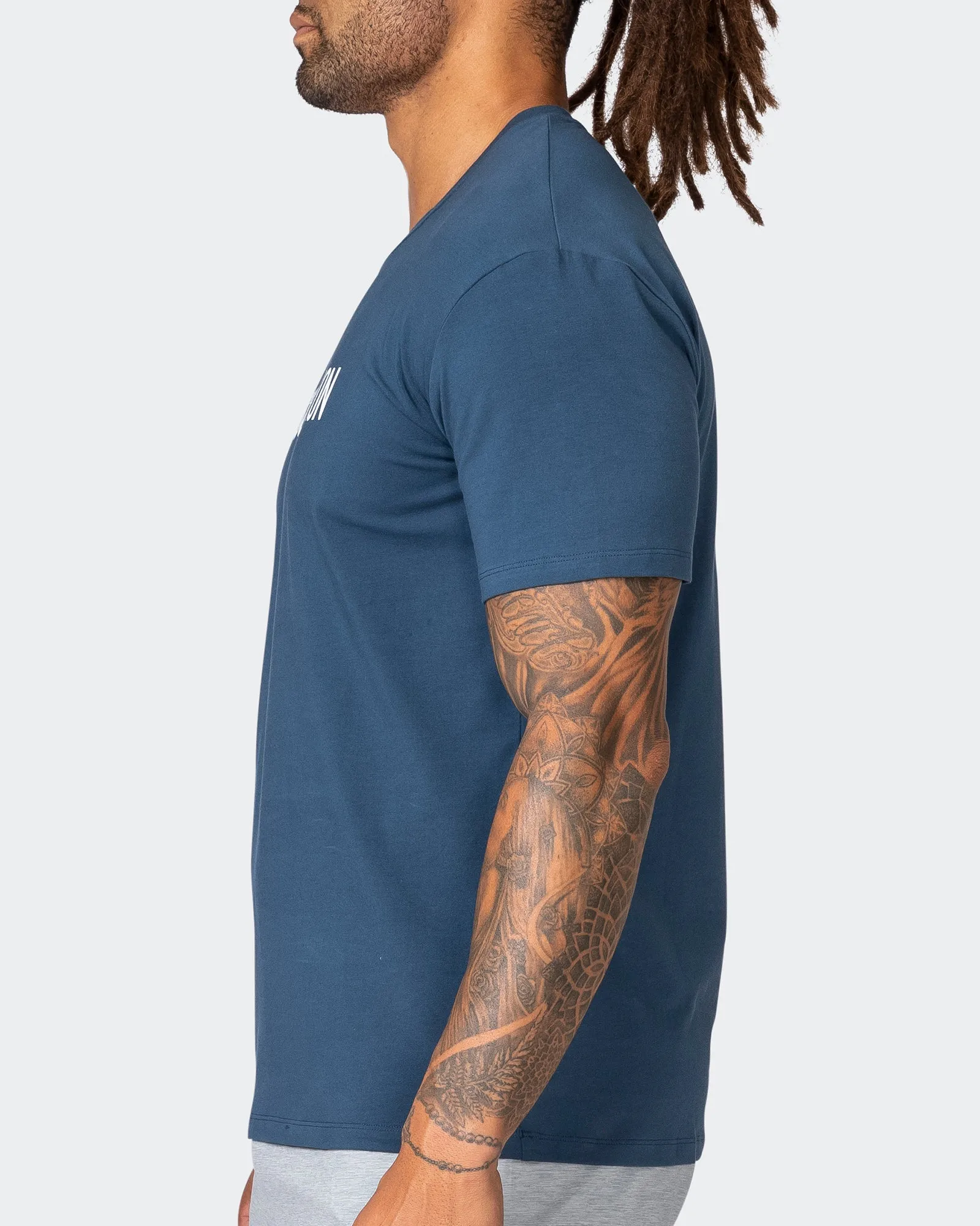 Strike Tee - Bluesteel sold by Muscle Nation product image thumbnail 4