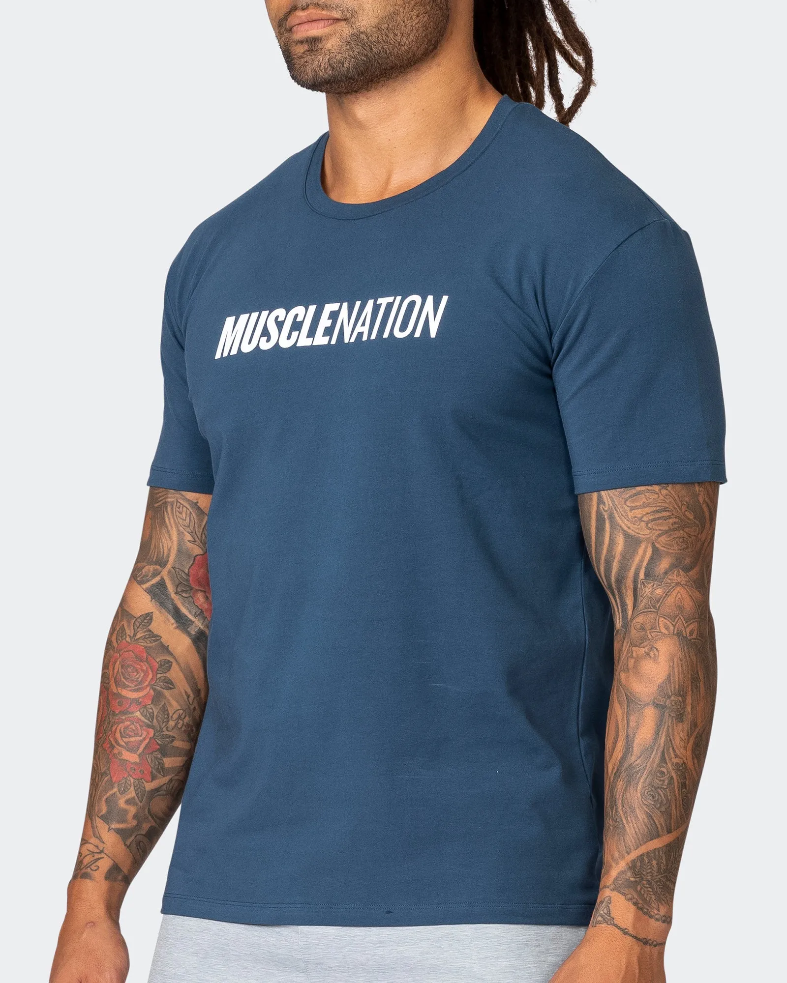 Strike Tee - Bluesteel sold by Muscle Nation product image thumbnail 3