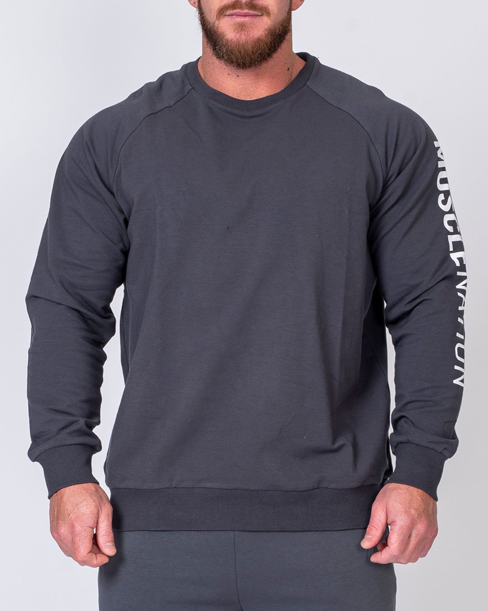 Lightweight Long Sleeve - Charcoal sold by Muscle Nation product image thumbnail 5