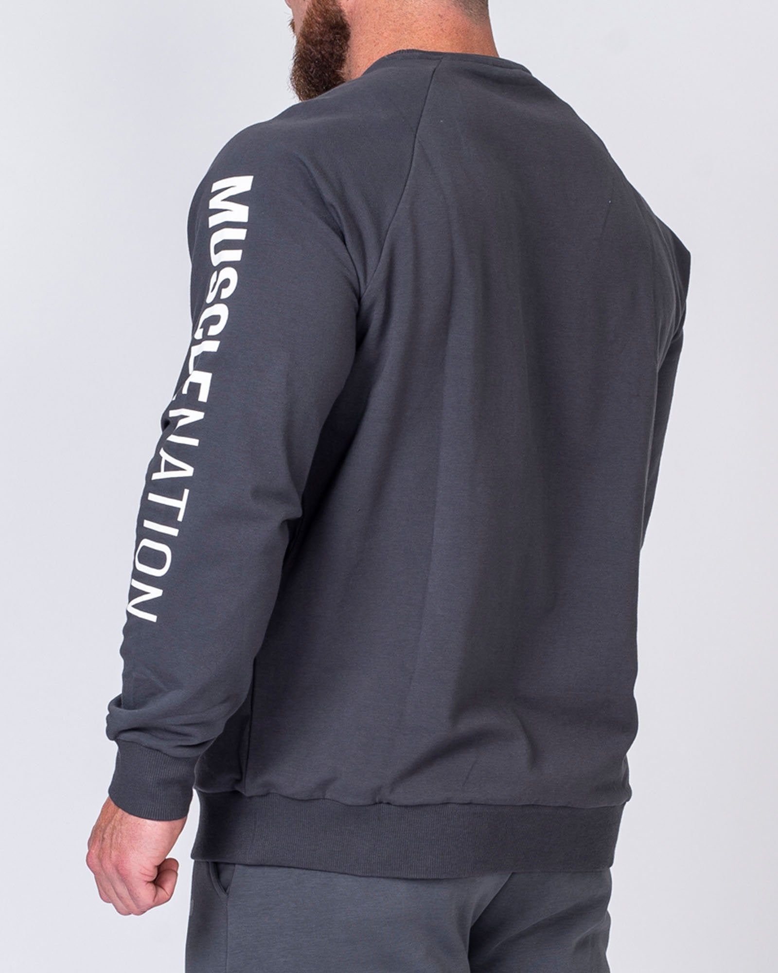 Lightweight Long Sleeve - Charcoal sold by Muscle Nation product image thumbnail 4