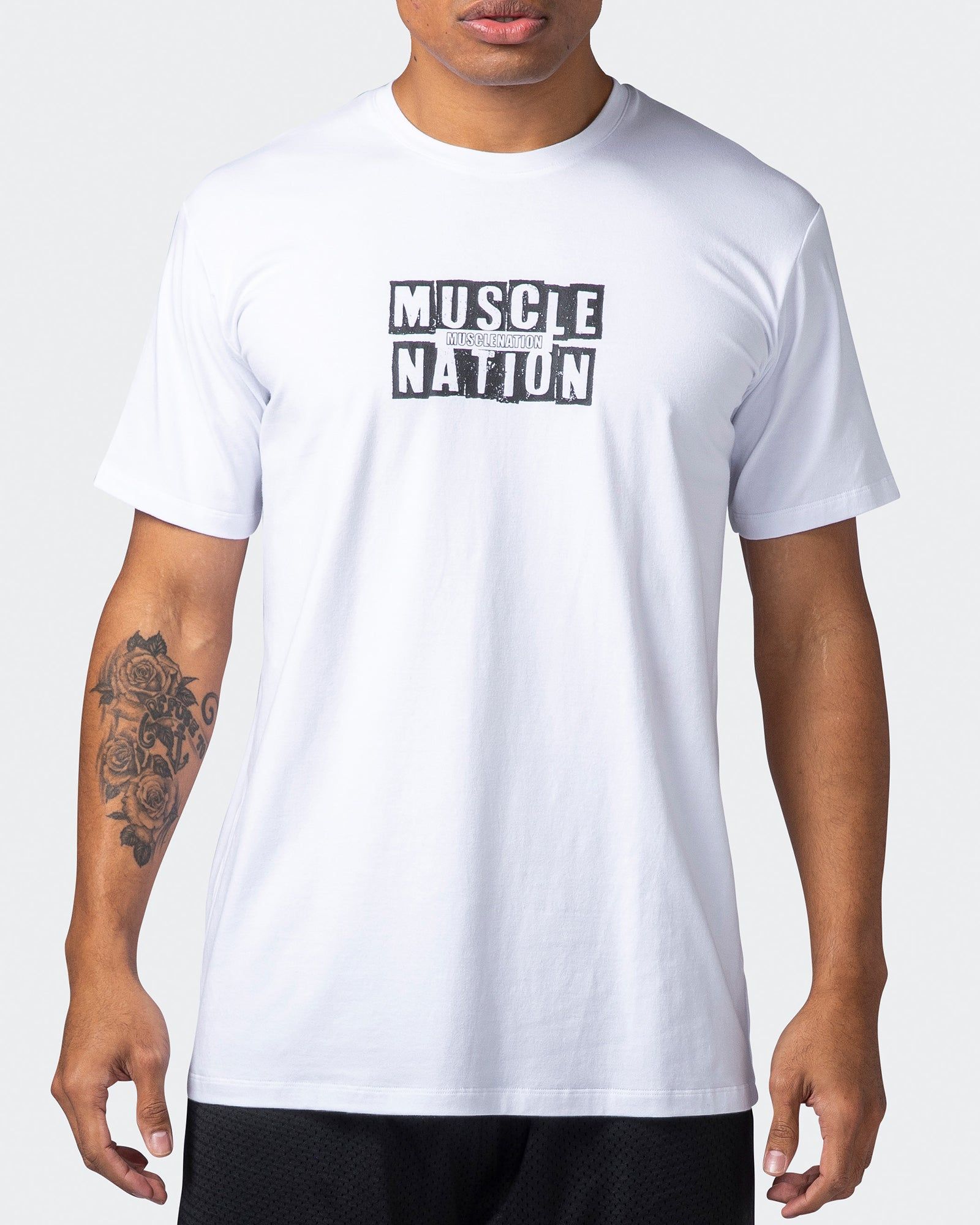 Vigour Tee - White sold by Muscle Nation product image thumbnail 2