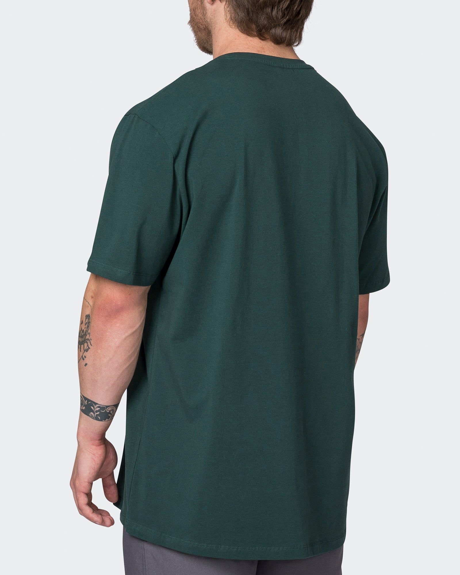 Oversized Tonal Tee - Hunter Green sold by Muscle Nation product image thumbnail 5