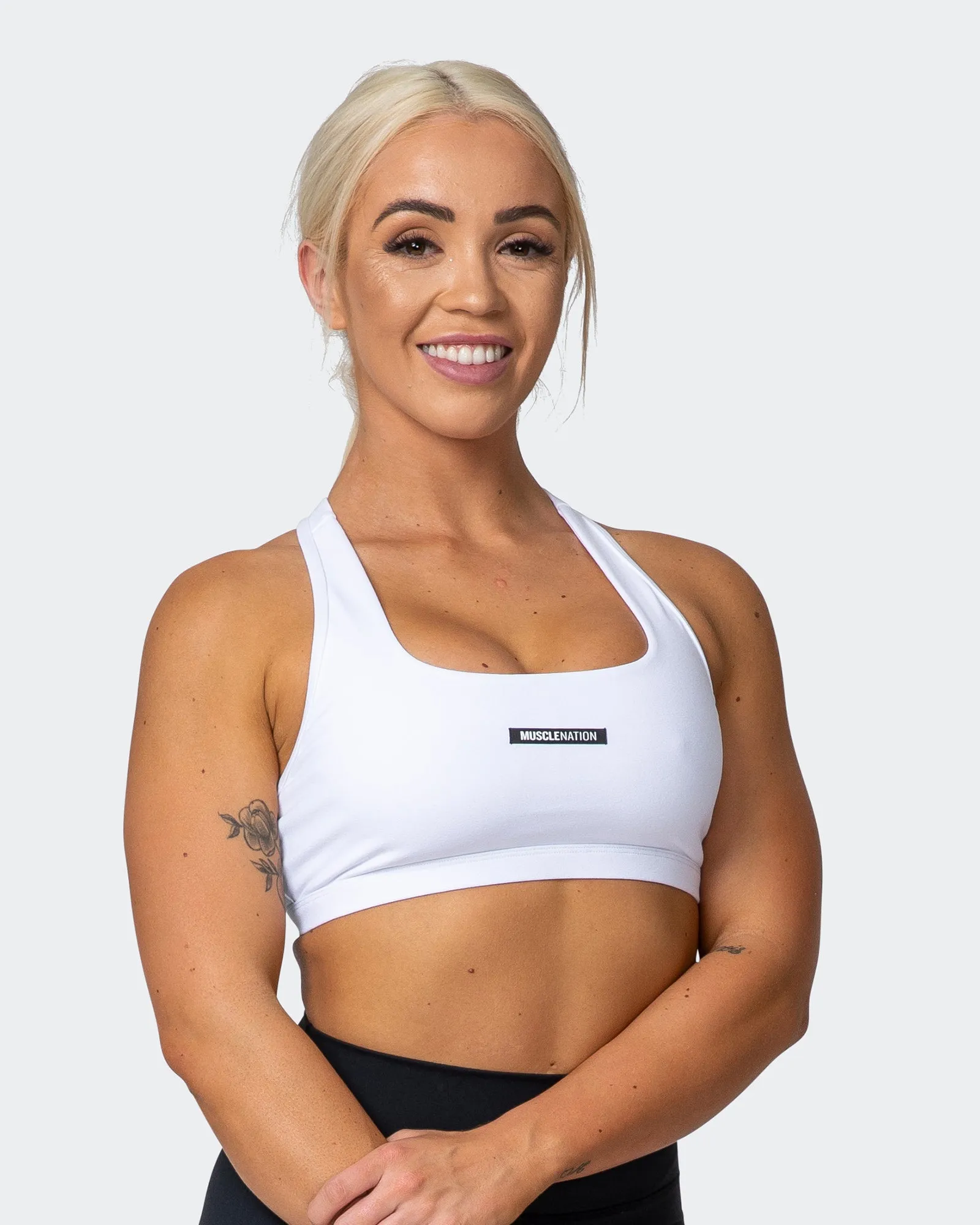 Flex Bra - White sold by Muscle Nation