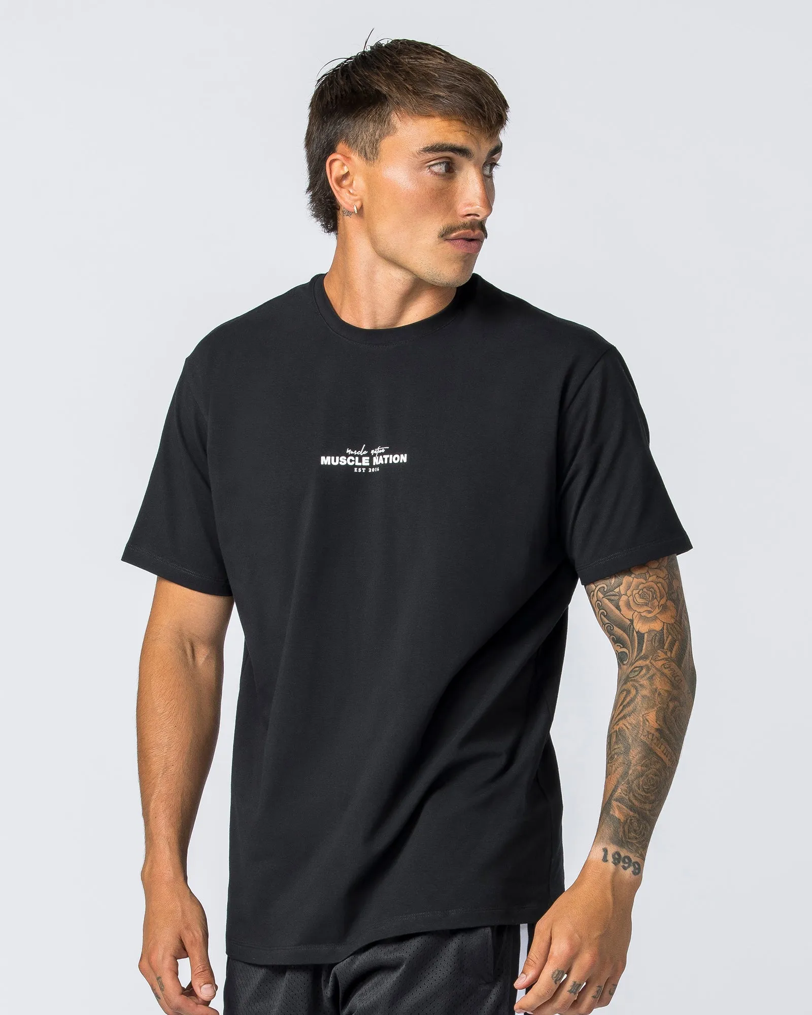 Condition Tee - Black (Staple) sold by Muscle Nation product image thumbnail 3