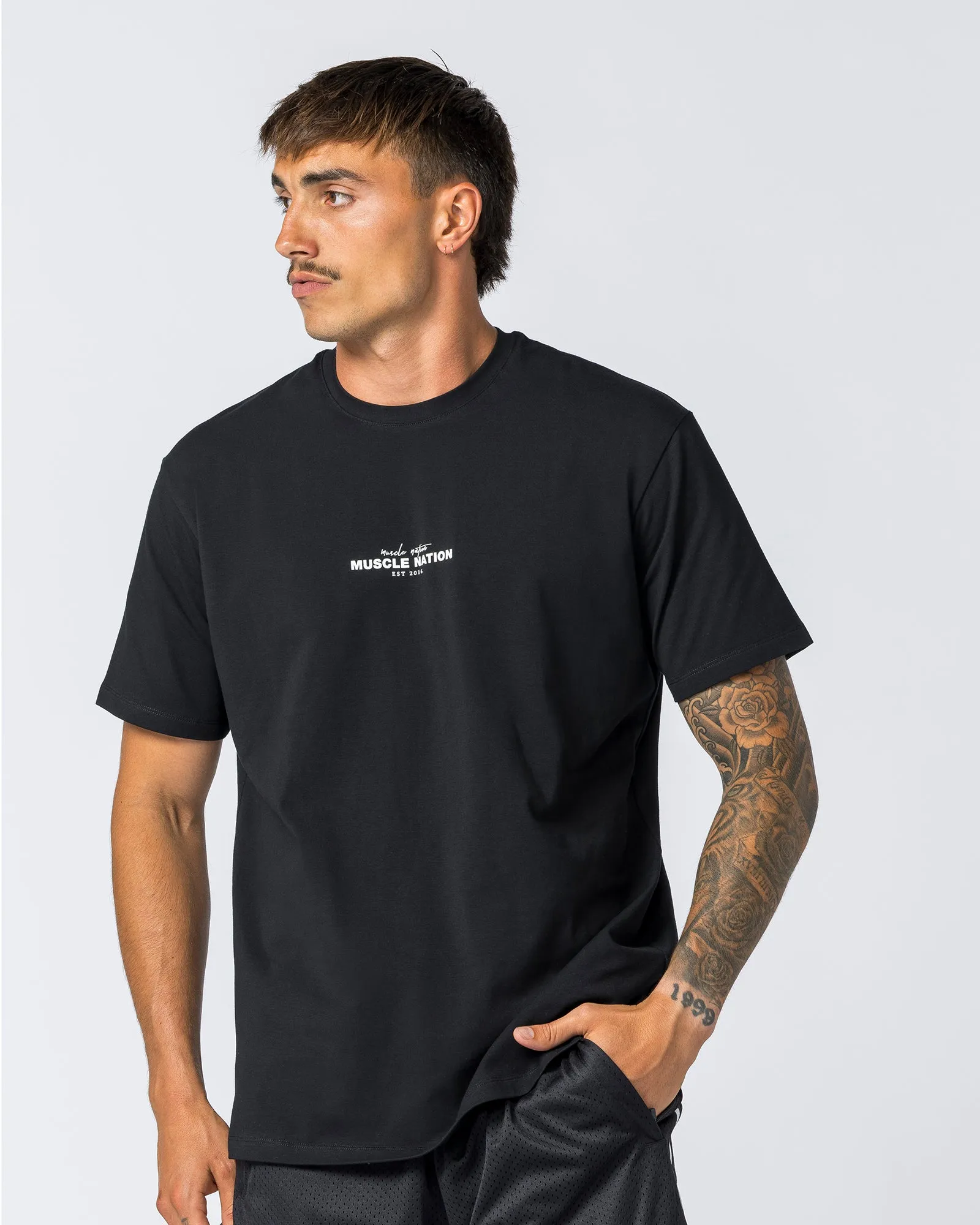 Condition Tee - Black (Staple) sold by Muscle Nation product image thumbnail 2