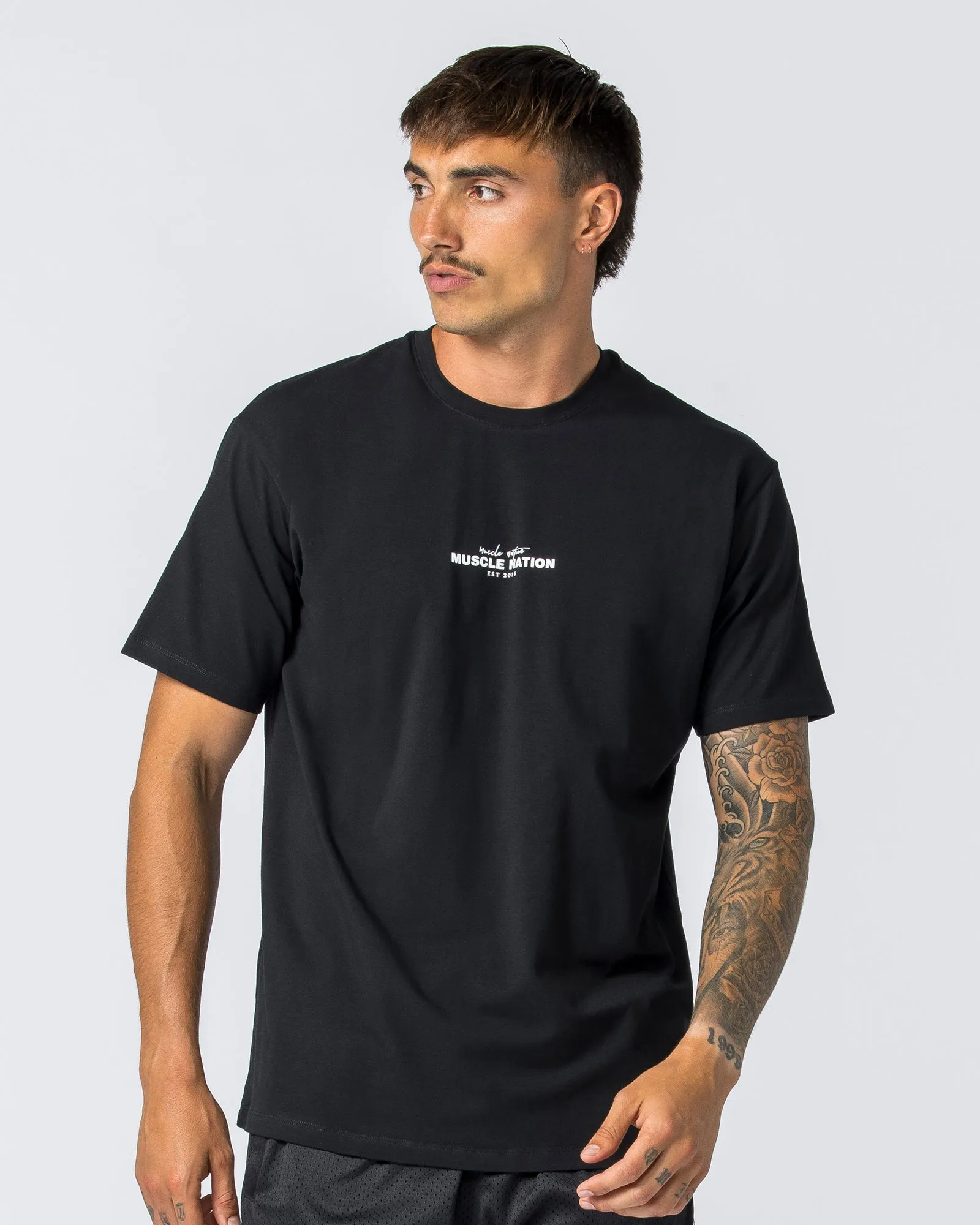 Condition Tee - Black (Staple) sold by Muscle Nation
