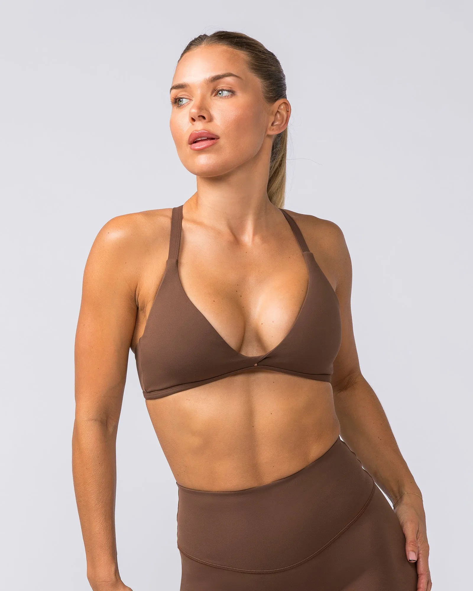 Aurora Bralette - Fudge sold by Muscle Nation