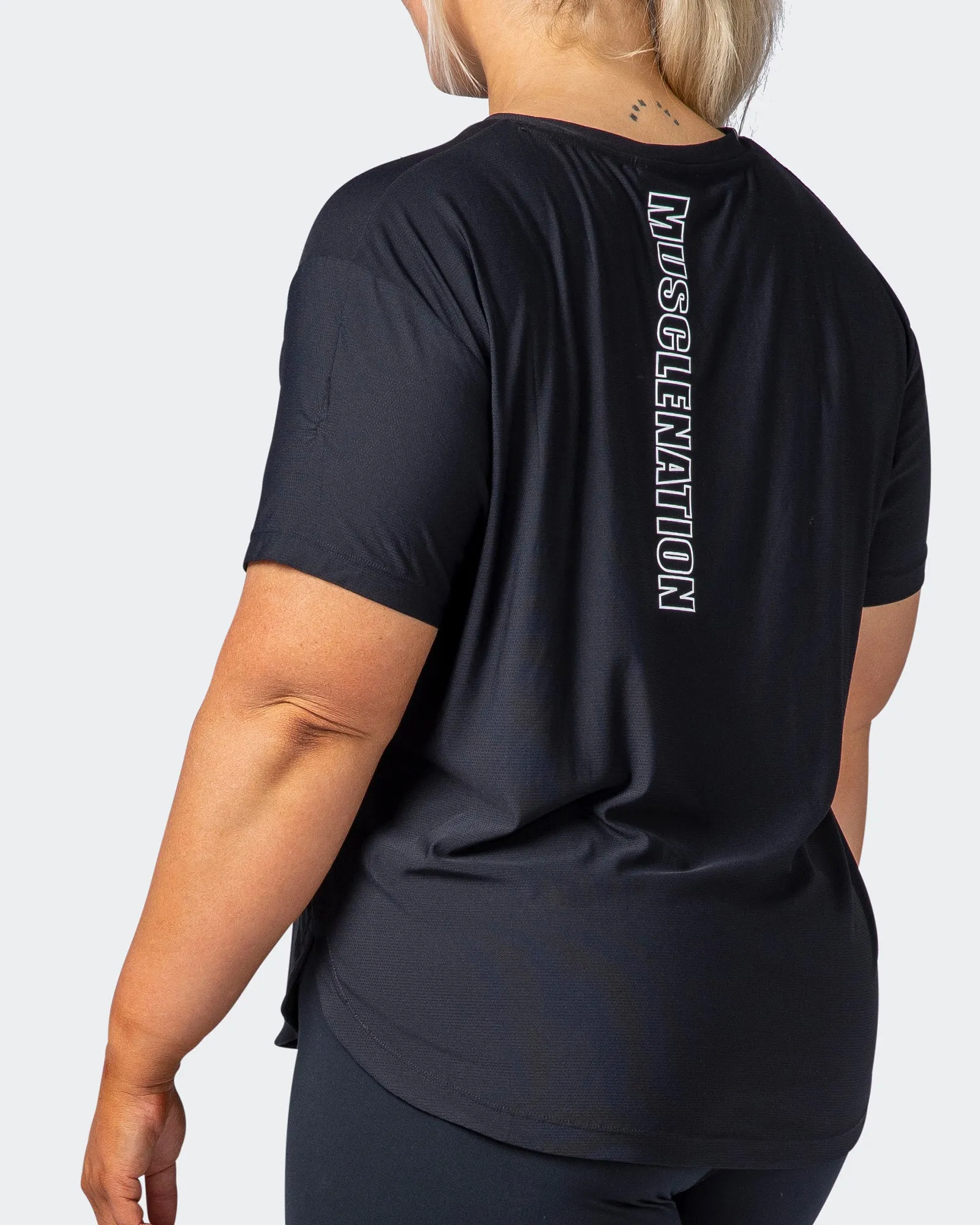 Level Up Training Tee - Black sold by Muscle Nation product image thumbnail 5