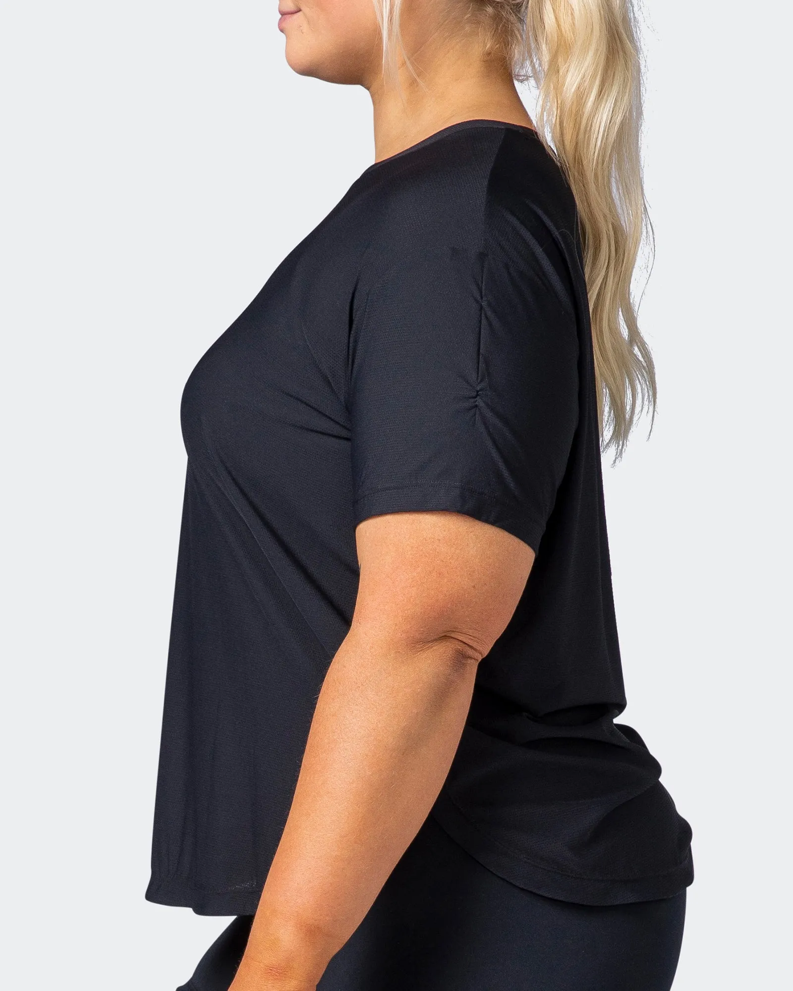 Level Up Training Tee - Black sold by Muscle Nation product image thumbnail 4
