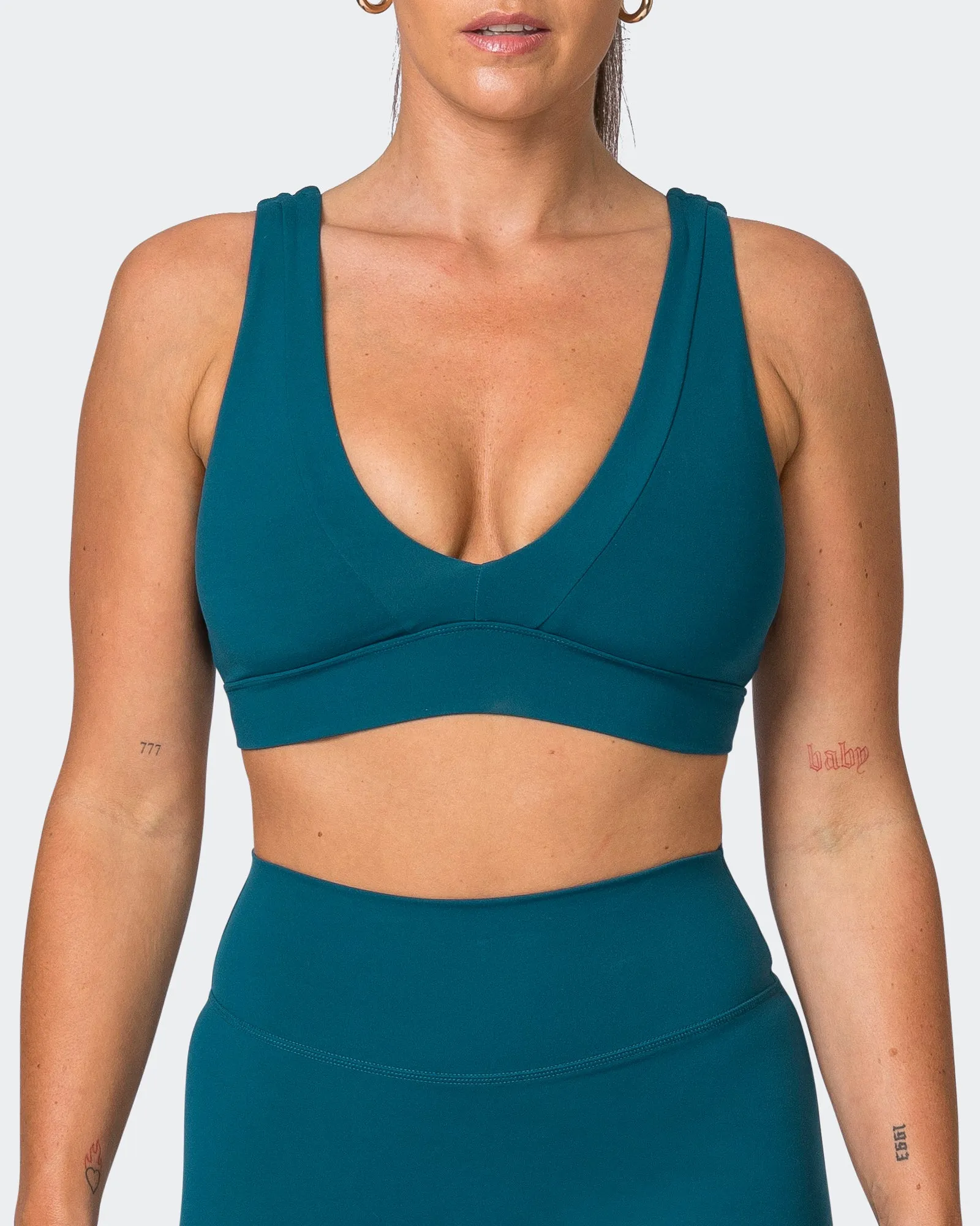 Serenity Bralette - Dark Marine sold by Muscle Nation product image thumbnail 3